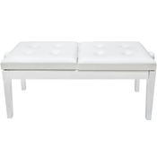 Klavirski stol HY-PJ022 White Matt Pianonova