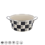 Orion Emajlirana posoda Šahovnica Lem , 3 l,premer 22 cm