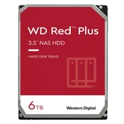 WD Red Plus 6TB 3,5 SATA3 256MB WD60EFPX NAS trdi disk