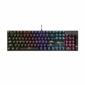 Delux Igralna tipkovnica KM55 RGB (črna)