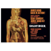 Umjetnički otisak Pyramid Movies: James Bond - Goldfinger Projection