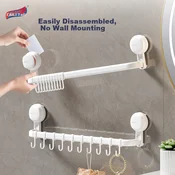 Taili Teleskopski držac za peškire, 54-89 cm, Beli
