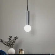 LEDS-C4 Kopalniško viseče svetilo Mist IP44 krom - Kopalnica - Sodobni - krom, opalno bela - Steklo