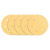 shumee Brusni papir z ježkom 225 mm, K120, 5 kosov, s 6 luknjami za brusilnika 59G264, 59G265