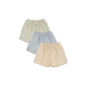 Konges Slojd kratke hlače otroške bombažne 3-pack AZUR SHORTS GOTS
