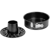 EVA pekač s snemljivim dvojnim dnom Pro Clean, aluminij, premer 20x9 cm