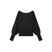 Bershka Pulover črna
