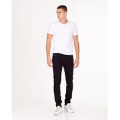 Denistar Muške farmerke 100-2526, Slim fit, Crne