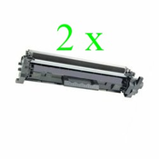 Komplet HP 17A / CF217A / LaserJet Pro M102, MFP M130 kompatibilna tonerja (2) - 2 × črna