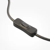 Maytoni LED namizna svetilka SCALA, rjava/bronasta, višina 24 cm, steklo - Dnevna soba/jedilnica - Sodobni - rjava, bronasta