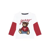 Guess Bluza N4BI08 I3Z14 Bela Regular Fit