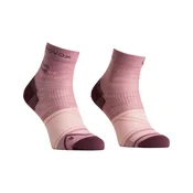 Ženske nogavice Ortovox Alpine Light Quarter Socks Womens Dusk Rose EUR 39-41