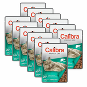 CALIBRA Cat Adult Sterilised koščki z jetri v omaki 12x100 g