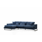 Atelier Del Sofa Ugaona sofa Frido levo (Chl+3R) - tamnoplav