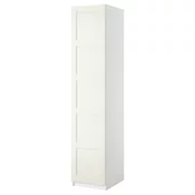 PAX / BERGSBO Kombinacija garderobera, bela/bela, 50x60x236 cm