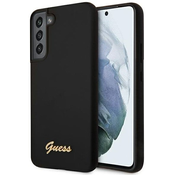 Guess GUHCS22MLSLMGBK S22+ S906 black hardcase Silicone Script Metal Logo (GUHCS22MLSLMGBK)
