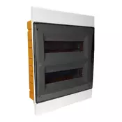 shumee Vgradna razdelilna omarica 24 modulov IP40 bela 970.24.B ML 1077