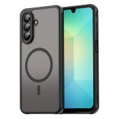 Hibridni ovitek HaloFrost II MagSafe za Samsung Galaxy A26 - black