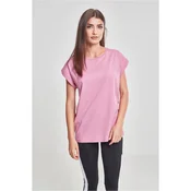 Womens T-shirt with extended shoulder coolpink