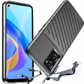 Thunder Case ovitek za Oppo A76 / A36 / Realme 9i - črn
