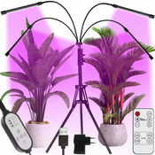 80 LED UV svetilka za rast rastlin na stativu - tripod