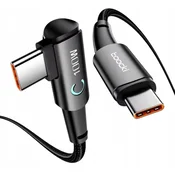 shumee Toocki 100w USB-C kabel 90 stopinj, 1 meter
