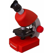 Bresser Junior 40x-640x rdeči mikroskop