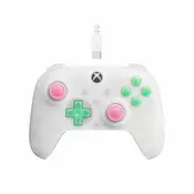 8BitDo Ultimate Mini, Xbox Series X|S, Xbox One, PC, uradni, Hall-Effect, prosojna bela, žični krmilnik