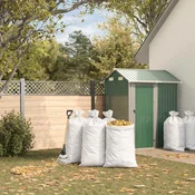 vidaXL Tkane vreče 10 pcs Bela 60 x 110 cm PP