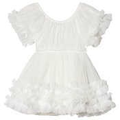 dolly by le petit tom® haljinica frilly off-white
