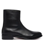 Škornji Polo Ralph Lauren Owen Zip Bt 811P15889001 Črna