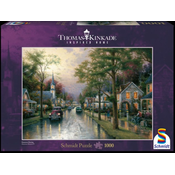 Puzzle Schmidt od 1000 dijelova - Ujutro u rodnom gradu, Thomas Kinkade
