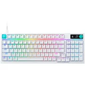 Mehanička tipkovnica Logitech - G316 X 98, taktilna, RGB, bijela
