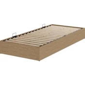 Divan base SEDEN 90x200 sidelift n. oak