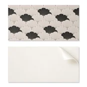 shumee Samolepilna vzorčasta vinilna dekoracija za spalnico 120x60 cm. Eleganten vzorec listov.