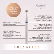Rezalnik za nohte, obnohtno kožico in stopala - krogla
