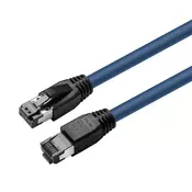 shumee MicroConnect CAT8.1 S/FTP 0,50 m modro zaščiten LSZH, AWG24