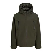 JACK & JONES Prehodna jakna JJCLARK temno zelena