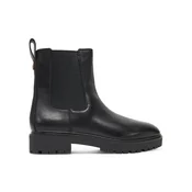 LAUREN RALPH LAUREN Gležnjarji Chelsea 802967818001 Črna