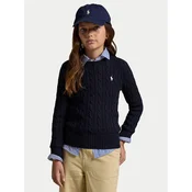 Polo Ralph Lauren Pulover 313901316009 Mornarsko modra Regular Fit
