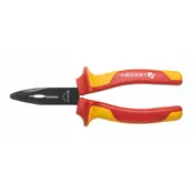 HOGERT Klešta izolirana VDE 1000 v 160 mm izdužena poluokrugla savijena