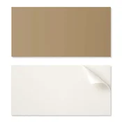 shumee Samolepilna vinilna plošča za najstniško sobo 100x50 cm temno rumene barve