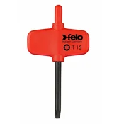 Kljuc dvostrani sa flag ruckom Felo TORX TX15 x 40 35811550