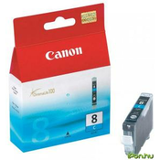 CANON CLI-8 (0621B028), originalna kartuša, azurna, 13ml, Za tiskalnik: CANON PIXMA IP3300, CANON MP800, CANON MP970, CANON PIXMA IP4300, CANON PIXMA