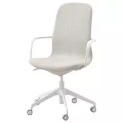 LANGFJÄLL Konfer. stolica s rukohvatima, Gunnared bež/bela