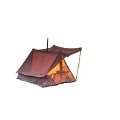 shumee Šotor Bushmen Baker 8.1 Legacy Bushcraft z verando in pečjo (8,1 m2) polibombaž 220 g/m2