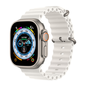 OCEAN BAND Narukvica za Apple Watch Ultra 49/45/44/42mm bela