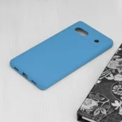 Infostyle Silikonski ovitek Soft Edge za Google Pixel 7a Svetlo modra/TPU silikon