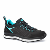 Womens shoes Hanwag Blueridge Low ES Asphalt/Ocean