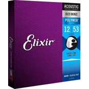 Elixir 11050 Polyweb 12-53 Žice za akusticnu gitaru (Kao novo)